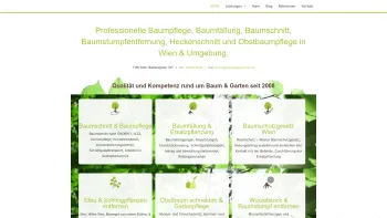 Website Screenshot: Baumschnitt Wien und Baumrodung Wien Baum &Rasen Ing. Schranz - Baumpflege, Baumschnitt & Baumfällung &amp in Wien | Baumpflege Schranz & Seifriedsberger KG - Date: 2023-06-22 12:13:13