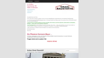 Website Screenshot: Anton Grasl Gesellschaft auf der Grasl - Herzlich willkommen! - Date: 2023-06-22 12:13:13