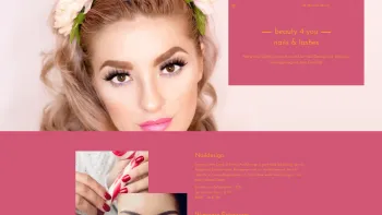 Website Screenshot: beauty 4 you Nail Design - Home - nails & lashes - Date: 2023-06-22 15:00:11