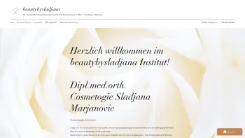 Website Screenshot: Beauty&Spa Kosmetikinstitut Wien
beautybysladjana - beautybysladjana.com | endermologie wien | IPL dauerhafte Haarentfernung, Kosmetik Wien, Microneedling, Toskani - Date: 2023-06-26 10:26:08