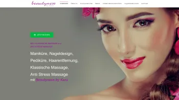 Website Screenshot: Beauty by Kara - Ihr Kosmetikstudio 1030 Wien für Pediküre, Maniküre, dauerhafte Haarentfernung - Date: 2023-06-22 15:00:11