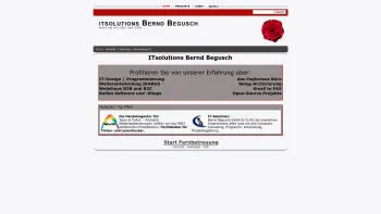 Website Screenshot: Bernd Begusch Gmbh & Co KG - itsolutions Bernd Begusch - Date: 2023-06-22 12:13:13