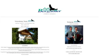 Website Screenshot: bergadler.com - Date: 2023-06-22 15:08:02