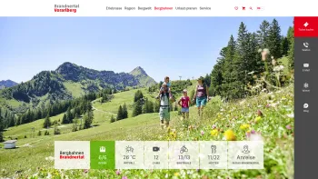 Website Screenshot: Bergbahnen Brandnertal GesmbH - Bergbahnen Brandnertal - Date: 2023-06-22 15:08:02