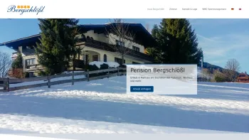 Website Screenshot: Bergschlößl - Urlaub in der Pension Bergschlößl, Ramsau am Dachstein. - Date: 2023-06-22 12:13:14