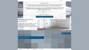 Website Screenshot: Berkmann Anlagenbau GmbH AUSTRIA - Ihr Spezialist für Oberflächentechnik | Berkmann Lackieranlagen GmbH - Date: 2023-06-15 16:02:34