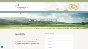 Website Screenshot: Städtische Bestattung Neunkirchen/Austria/NÖ - Home - Bestattung Neunkirchen - Date: 2023-06-14 10:37:21