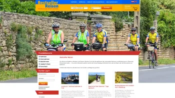 Website Screenshot: Bestseller Reisen GmbH - Radreisen, Wanderreisen und Rennradreisen im Salzkammergut, Tirol, Bayern und Südtirol. Radferien Donau Wandern Dolomiten Veloferien Toskana - Date: 2023-06-15 16:02:34