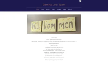 Website Screenshot: Coiffeur Bettina + Team - Home - Date: 2023-06-22 12:13:14