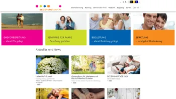 Website Screenshot: Familienberatung d Diözese beziehungleben.at zentrum für ehe partner familien und einzelberatung - BEZIEHUNGLEBEN.AT | Beziehung, Ehe, Familie, Ehevorbereitung, Beratung - Date: 2023-06-14 10:39:04