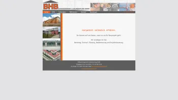 Website Screenshot: BHBaumanagement GesmbH - BHBaumanagement - Home - Date: 2023-06-22 15:07:48
