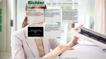 Website Screenshot: Firma Bichler Bürotechnik Steyr - Startseite - Date: 2023-06-14 10:47:10