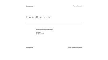 Website Screenshot: Imkerei Bienenwerkstatt - Bienenwerkstatt – Thomas Rosenwirth - Date: 2023-06-22 15:10:43