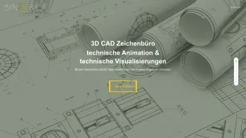 Website Screenshot: Bin3Dr Büro für technisches Zeichnen - Bin3Dr Büro für technisches Zeichnen CAD Zeichenbüro – Zeichenbüro technische Zeichnungen technische Animation & Visualisierung - Date: 2023-06-26 10:26:11