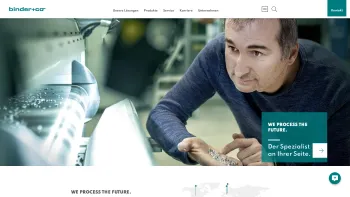 Website Screenshot: Binder+Co AG we process the future - Aufbereitung für die Rohstoff- und Recyclingindustrie - Binder+Co - Date: 2023-06-22 12:13:15