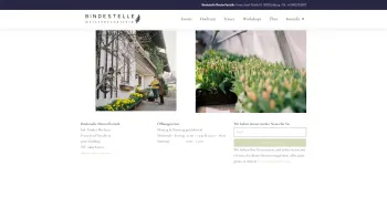 Website Screenshot: bindestelle floristik g.m.b.h. - Bindestelle – Meisterfloristik aus Salzburg – – Sandra Merhaut - Date: 2023-06-22 12:13:15