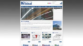 Website Screenshot: Benvenuti nel sito del Gruppo Bisol - Zincherie a caldo - Bisol Zinco - Zincheria a caldo - Date: 2023-06-22 15:00:11