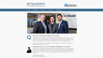 Website Screenshot: bitquadrat GmbH - bitquadrat GmbH - Date: 2023-06-14 10:39:07