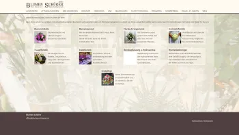 Website Screenshot: BLUMEN SCHÜRER - Blumen Schürer - Ihr Florist - Date: 2023-06-15 16:02:34