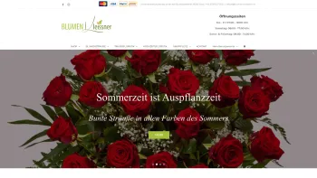 Website Screenshot: Blumen Kleissner - Blumen von - Blumen Kleissner Graz, Sonntag und Feiertag geöffnet, Grabpflege - Date: 2023-06-22 12:13:15