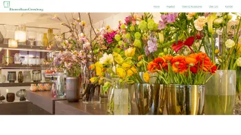 Website Screenshot: BlumenRaumGestaltung - BlumenRaumGestaltung – Ihre Floristin in 1060 Wien - Date: 2023-06-22 12:13:15