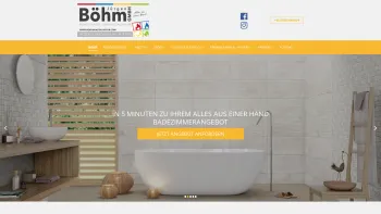 Website Screenshot: Jürgen Böhm GmbH - Ihr Installateur in Sankt Pölten - Date: 2023-06-26 10:26:11