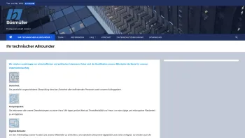 Website Screenshot: Dipl. Ing. Helmut Bösmüller - Bösmüller – Prüfgesellschaft GmbH - Date: 2023-06-15 16:02:34