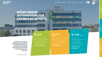 Website Screenshot: BÖWE SYSTEC AG - Automation & IoT solutions | BOWE GROUP - Date: 2023-06-22 15:00:12