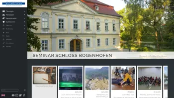Website Screenshot: Seminar Schloss Bogenhofen - Seminar Schloss Bogenhofen - Date: 2023-06-14 10:39:07