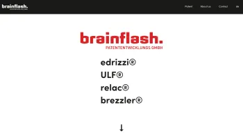 Website Screenshot: Brainflash Patententwicklung - Home - brainflash Patententwicklungs GmbH - Date: 2023-06-22 15:11:08