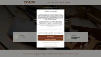 Website Screenshot: www.brandstetter-tischlerei.at - Tischlerei Martin Brandstetter Innsbruck - Ihr persönlicher Tischler - Date: 2023-06-15 16:02:34