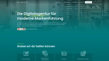 Website Screenshot: Brandwerk Digital  Online Marketing und SEO Agentur - Brandwerk Digital – Die Digitalagentur aus Vorarlberg - Date: 2023-06-15 16:02:34