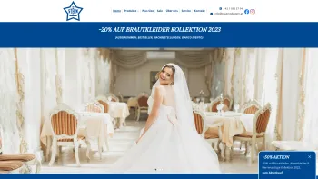 Website Screenshot: Brautmode Stern - Brautmode und Abendmode in Wien | Brautmode Stern - Date: 2023-06-14 10:39:10