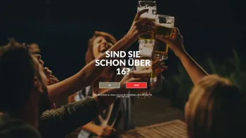 Website Screenshot: BRAU UNION ÖSTERREICH AG Bester Dienstleister für Gastronomie Lebensmittelhandel Bier und Getränke - Altersabfrage - Brauunion Österreich - Date: 2023-06-22 15:10:44