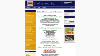 Website Screenshot: Briefmarken-Stari - Briefmarken Stari - Date: 2023-06-22 12:13:16
