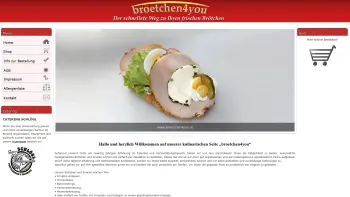 Website Screenshot: broetchen4you.at - Broetchen4you- Sandwiches, Brötchen, Wien, online bestellen - Date: 2023-06-15 16:02:34
