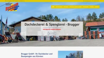 Website Screenshot: Dachdeckerei Spenglerei Brugger Brugger GmbH - Dachdecker & Bauspengler in Kärnten - Date: 2023-06-15 16:02:34