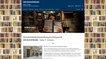 Website Screenshot: Buchhandlung Schaden - Der Buchfreund - Universitätsbuchhandlung & Antiquariat - 1010 Wien - Date: 2023-06-15 16:02:34