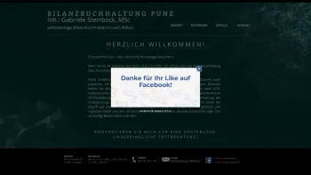 Website Screenshot: Gabriele Punz Bilanzbuchhalterin - Bilanzbuchhaltung Punz - Gabriele Steinböck, MSc - Date: 2023-06-22 12:13:17