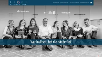 Website Screenshot: Dr. Gerald Büger Wirtschaftsprüfung und Steuerberatung GmbH - Steuerberater und Wirtschaftsprüfer, Bezirk Braunau | Dr. Gerald Büger - Date: 2023-06-22 15:10:44