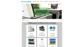 Website Screenshot: Büronetti, Bonetti GmbH & Co, KG - Büronetti, Bürotechnik + Service Lustenau - Date: 2023-06-22 15:13:17