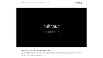 Website Screenshot: Martin bulthaup Lebensraum Küche - bulthaup - Date: 2023-06-14 10:47:13