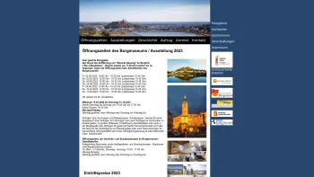 Website Screenshot: Die Burg SediSys GmbH - Burg Güssing - Date: 2023-06-22 12:13:17