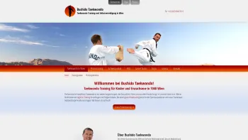 Website Screenshot: BUSHIDO Kampfkunst & Vitaltraining in Wieden - Taekwondo in Wien | Bushido - Date: 2023-06-22 12:13:17