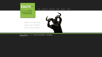 Website Screenshot: bworx communication & merchandising networx - bworx.net – Agentur für Design und Merchandising - Date: 2023-06-22 15:00:13