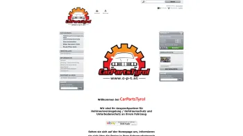 Website Screenshot: Car Parts Tyrol - Car Parts Tyrol - Date: 2023-06-14 10:39:12