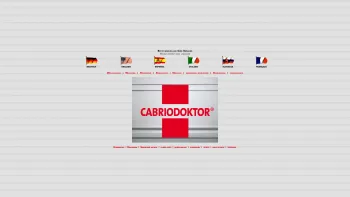 Website Screenshot: www.cabriodoktor.at Cabrioverdecke & Montageservice Cabriodoktor Nummer 1 in Österreich - CABRIODOKTOR | Verdeckhandel|Montage|Cabriozubehör|Pflegemittelvertrieb| Bootszubehör|Persenninge|Versicherungsabrechnungsstelle|Gutachten|eingetragener Sattlerei Fachbetrieb|Autosattler|Austria - Date: 2023-06-15 16:02:34