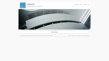 Website Screenshot: cadWerk - cadwerk – intelligente Lösungen für das Bauwesen - Date: 2023-06-15 16:02:34
