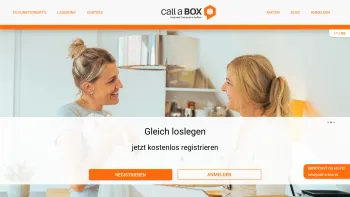 Website Screenshot: call a Box GmbH - call a BOX - Bequem Freiraum schaffen - Date: 2023-06-26 10:26:11
