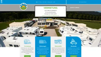 Website Screenshot: Campingparadies-Krug GmbH - Campingparadies Krug in Wattens in Tirol - Campingwagen & mehr - Date: 2023-06-22 12:13:17